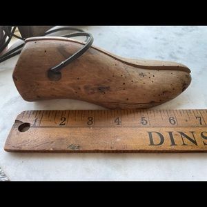 A pair of Antique French Hinged shoe lasts